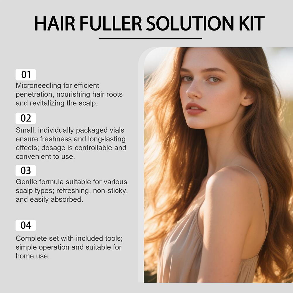 Microneedle Hair Regrowth Kit  - đánh giá và giá Licorice Root Sticks