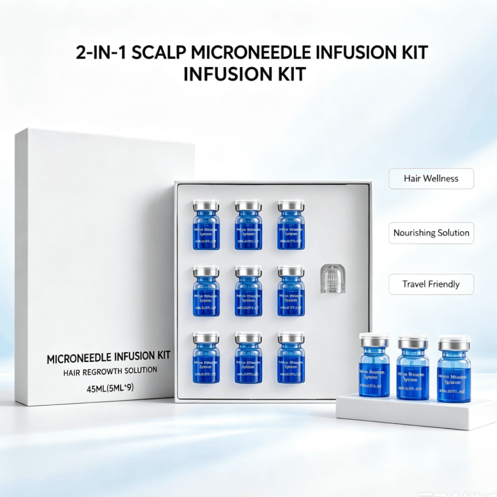 Microneedle Hair Regrowth Kit  - đánh giá và giá Licorice Root Sticks